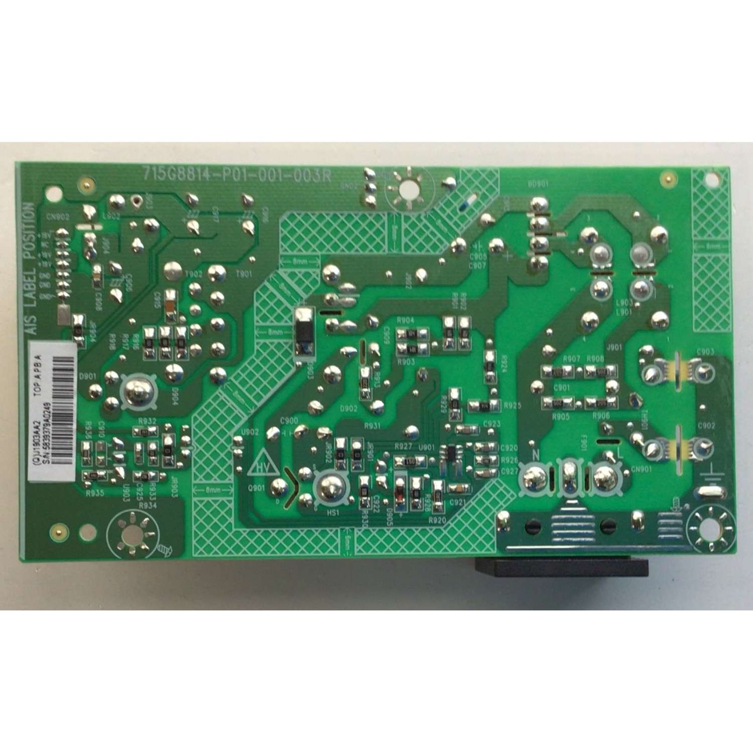 FUENTE PARA MONITOR HP / NUMERO DE PARTE J1903AA2 / 715G8814-P01-001-003R / 5839379A0249 / MODELO HSD-0047-A - Imagen 3
